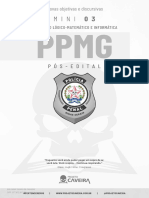 Mini 03 - Raciocínio Lógico-Matemático - Informática - PPMG 2021 (Pós-Edital) - Projeto Caveira