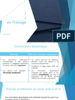 Correcteurs Dynamiques en Fraisage