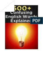 Mchugh Oliveira Shayna 600 Confusing English Words Explained