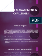 Project Management & Challenges-1
