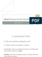 Chapter 2 - Essentials of Economics
