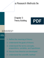Business Research Methods 9e: Theory Building