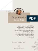 Organizador de Enero 2022 - @mariavictoriagm