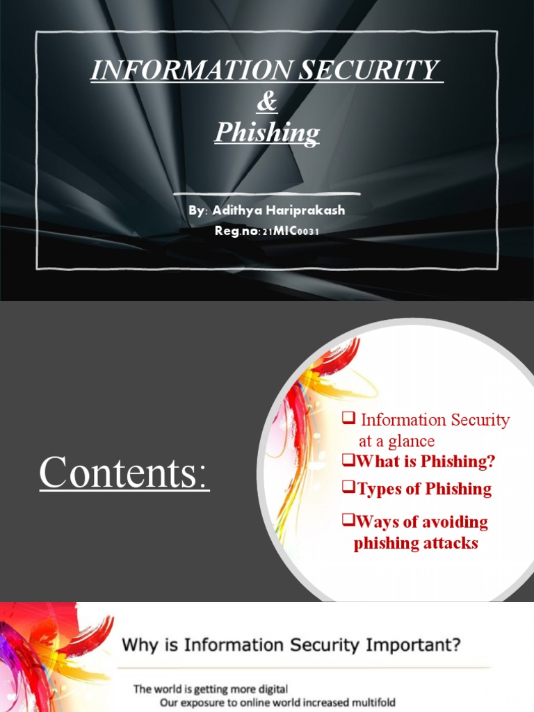 Understanding Phishing and Security Tips | PDF