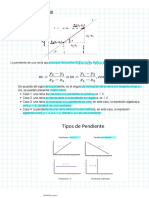 Clase Pendiente de Una Recta Ciclo IV - Sábado