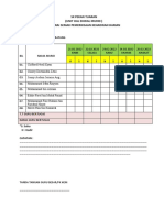 Daily attendance checklist for SK Pekan Tuaran classes