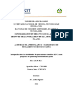 Actividad de Aprendizaje 1 Habilidades de Pensamiento Científico (HPC)