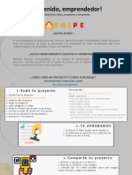 Crear Mi Proyecto de Financiamiento Colectivo AYNIPE