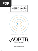 ADPTR MetricAB Manual