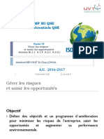 ISO 14001 2015 Partie VI Gérer Les Risques