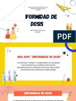 Uniformidad de Dosis DFGSF