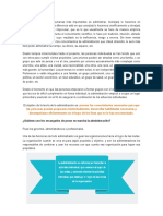 Una de Las Actividades Humanas Más Importantes Es Administrar