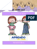 Cuaderno de Campo 2021