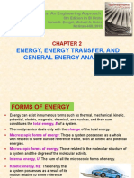 Thermodynamics Chapter on Energy Forms, Transfers