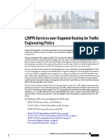 L2VPN Services Over Segment Routing For Traffic Engineering Policy