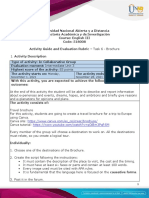 Activity Guide and Evaluation Rubric - Unit 3 - Task 6 - Brochure