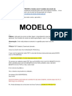 Modelo de E-mail de Ultra Segmentação (Para Forçar a Abertura)