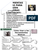 Herramientas de Kaizen