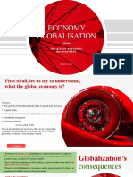 Economy Globalisation: The Global Economic Development