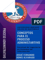 Conceptos de Proceso Administrativo