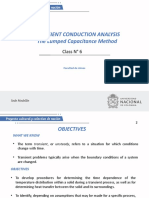 Transient Conduction Analysis The Lumped Capacitance Method: Class #6