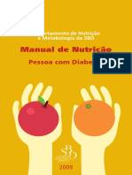 Manual de Nutri Para Pessoas Com Diabetes