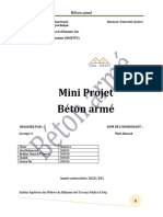 Mini - Projet - Béton - Armé Descede de Charge - G4