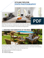 Styling Positioning Composition Cheat Sheets for Real Estate Photography