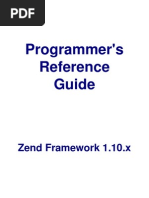 Zend Framework 1-10-x en