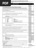 Pfizer Health Declaration Screening Form Eng June 9 2021