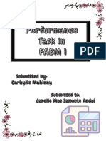 Mahinay Performance Task in FABM