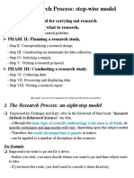 The 8 Step Model For Carrying Out Research