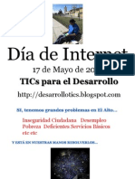 TICs para el Desarrollo - El Alto - #diadeinternet #2011