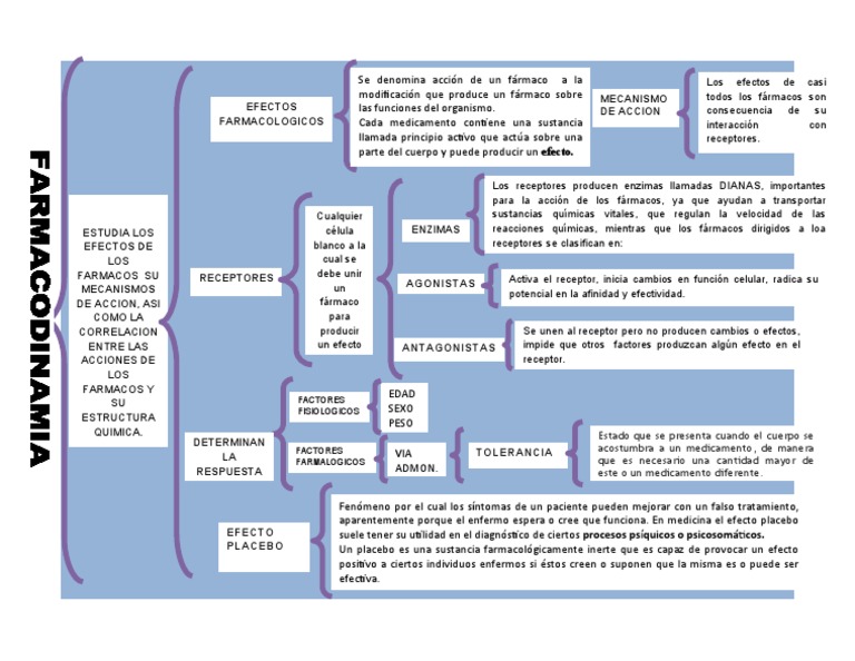 MAPA FARMACODINAMIA 1