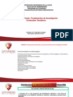 Presentación Unidad Ii Fundamentos de Investigación Freddy Marín González