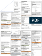 BF2207 International Finance Cheat Sheet