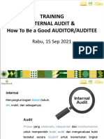 Internal Audit & Auditor