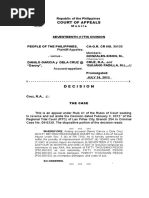 Court of Appeals: Chairperson