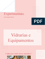 Práticas experimentais: utensílios de vidraria e equipamentos