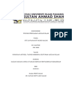 Tauhid Membina Keutuhan Akidah Islam