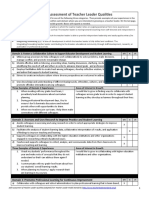 Module 1 - Teacherleaderselfassessment