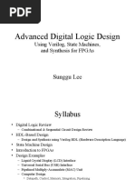 Advanced Digital Logic Design: Sunggu Lee