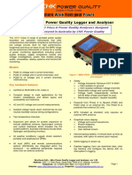 Get More From Your: MIRO Class A Power Quality Logger and Analyser