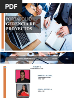 Portafolio de Gerencia de Proyectos