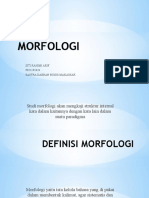 Morfologi - SITI RAHIMI ARIF (F021191024)