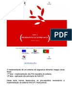 TEMA 3 - Pré-requisitos Do Sistema HACCP