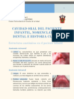 Odontopediatría: Cavidad Oral Del Paciente Infantil