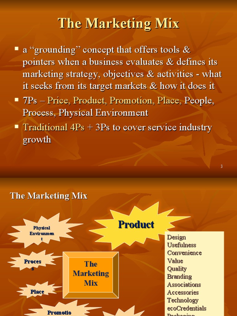 The Marketing Mix | PDF | Pricing | Marketing