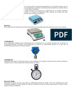 Instrumentos de medición esenciales