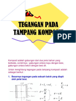 6 Tegangan pd Tampang Komposit